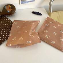 10pcs Self-Sealing Gift Bags, Jewelry Accessory Packaging Bags, Cartoon Cat Pattern Packaging Bags, Gift Self-Sealing Storage Bags, High-End Self-Sealing Gift Packaging, Gift Decoration Packaging Bags, Reusable, Suitable For Holiday Birthday, Wedding, Party Gift Packaging, Daily Storage And Classification Self-Sealing Packaging Bags. - Gift Bags - View 5