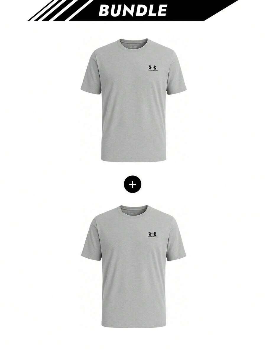 Under Armour [حزمة] UGG Goldencoast II UA M SPORTSTYLE LC SS-GREY X 2 - رمادي - مشاهدة 1