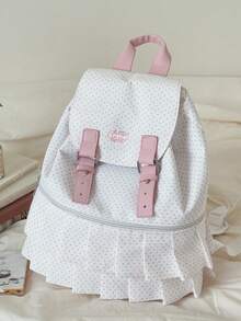 Mochila de Lunares de Moda con Cordón - Multicolor - Ver 1