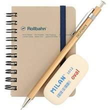 ロルバーン ポケット付メモ [リング式/切離しミシン目付き] A5 ライトブルー(新タイプ) NRP08 - SB - ライトブルー(新タイプ) - チェックする 9
