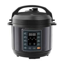 Sweetcrispy 10-In-1 Electric Pressure Cooker, 3 Quart Multi Cooker For Rice, Stew And Steam, Small Programmable Stainless Steel Pot With Slow Cook Function And Ceramic Inner Pot - Black - View 2