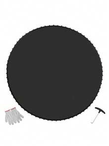 Trampoline Jumping Fits 12ft Frame, Universal Jumping 12ft Round Trampoline, Reinforce Resistant With Spring Durable V-Rings, Fit 5.5" Spring Length - 12 Inch + 72 V-rings - View 3