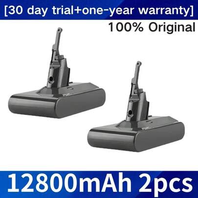 2025New para  V8 21,6 V 12800mAh batería de repuesto para  V8 aspiradora de mano absoluta sin cable Batte