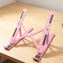 1 pieza Soporte para portátil, plegable y ajustable de escritorio, soporte universal portátil ajustable para tableta, apto para todos los portátiles - Multicolor - Ver 9