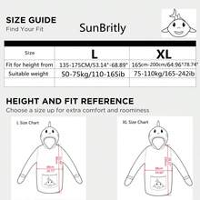 SunBritly Cobertor de Tubarão Azul Unissex Oversized, Moletom com Capuz Confortável para Mulheres, Cobertor de Animal Vestível, Grosso e Quente com Grande Bolso Frontal Verde, Fantasia de Tubarão Tamanho Adulto, Presente para Amantes de Tubarão - Tubarão Azul - Visão 4