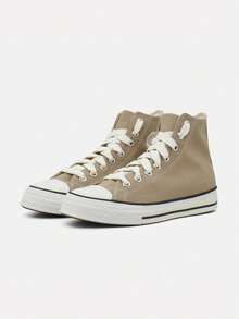 Converse Unisex Chuck Taylor SEASONAL Canvas High-Top Sneakers A18105C - Mocha Brown - View 3