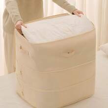 Zipper Compression Bags, Down Comforter Storage, Home Clothes Blanket Compression Organizer Bags, Travel & School Luggage Packing Cubes - Multicolor - View 9