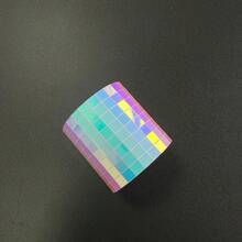Upgraded Colorful 1600pcs Self-Adhesive Mosaic Tiles, Suitable For Disco Theme Decoration, Disco Ball, Card Craft And Art Collage, Self-Adhesive Mosaic Tiles Reflective Mirror Ball Handmade DIY Mirror Stickers - Multicolor - View 12