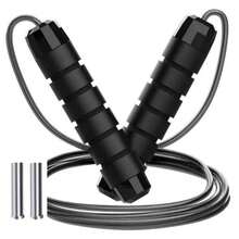 Bearing Jump Rope, Non-Slip Soft Handle, PVC Steel Wire, Portable Fitness Jump Rope, Suitable For Adults And Children - Multicolor - View 2