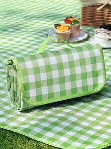 1pc Outdoor Picnic Mat Camping Blanket, Beach Blanket Portable Travel Blanket Suitable For Indoor/Outdoor Family Games, BBQ, Park, Lawn - Picnic Mat - View 12
