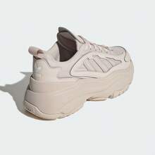 Adidas Originals OZGAIA Mesh Synthetic Leather Low-Top Casual Shoes For Women - Baby Pink - View 6