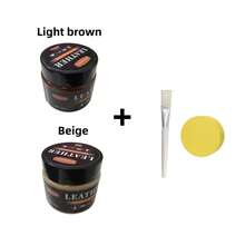 1 ensemble de 3 en 1 Huile de réparation et de finition de meubles en bois, convient pour renouveler, colorer et réparer les meubles en bois ; cadeau de fête des pères - propose 4 options de couleur - Crème correctrice de couleur - Voir 22