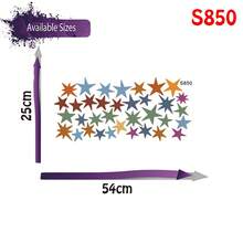 Fantasy Star And Dot Fabric Wall Stickers, Suitable For Bedroom, Living Room, Game Room Home Wall Decor - Star - View 8