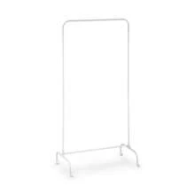 KIWI MOBLEKIT | Free-Standing And Expandable Clothes Racks In Metal And Wood, Clothing With Adjustable Options, With Wheels Or Shelves, Organizers For Bedroom, Entryway And Home - Blanco 78x44.5x160 厘米 - 查看 9