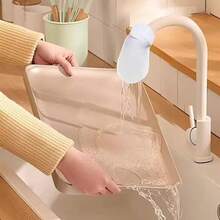 20pcs Universal Cotton Faucet Filter Bags With Ties, Anti-Splash Bathroom Faucet Filter Bags, Kitchen Water Purifier Mesh Covers, Suitable For Gardening Watering, Dorms, Hotels, Offices, Restaurants - Colorful - View 1