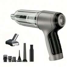 Portable Cordless Vacuum, High Suction Handheld Car Vacuum Cleaner, With Washable Filter, And Blowing, Both In The Car And At Home, Can Absorb Dust, Debris, Pet Hair, 2400mAh, Car Accessories - A1 - View 11