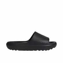 adidas Adilette Lumia 百搭舒適一體成型舒適拖鞋 男女同款 - 黑色 - 查看 7