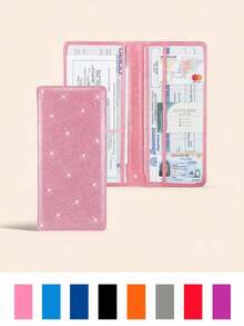 Car Document Organizer Box Glove Box Storage Organizer Suitable For Vehicle Registration, Insurance Policy, Driver's License Cards, Car And Truck Interior Accessories - Multicolor - View 16