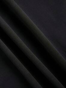 Maglietta da uomo anime neon manga - Materiale traspirante e resistente da 180G, vestibilità rilassata streetwear con design a fumetti rosa neon e ciano, girocollo a maniche corte - nero - Visualizzare 5