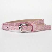 3-Piece Children's New Glossy PU Leather Belt Set, Suitable For Jeans And Skirts, A Great Children's Gift, Belt, Belts - 3Pcs - View 8