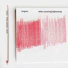 New Upgraded Black & White Colored Pencils, Enhanced Coloring & Layering Oil-Based Colored Pencils For Painting & Art, 3pcs/Pack - Sets - View 3