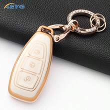 Key Fob Cover With Keychain, Soft TPU Car Key Case, For Focus 3 4 ST ...