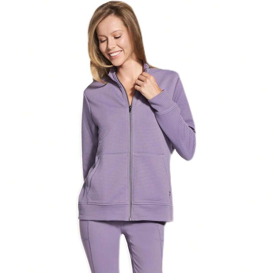 Skechers Women's The Go Walk Ottoman Jacket - Cozy Fit Variant 5 - Purple Sage - View 1