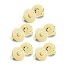 5 Pasang Kancing Magnet Kuat Tanpa Jahit 14mm/18mm, Kancing Jepret Magnet Tak Terlihat, Kancing Jepret Magnet Warna Plum, Kancing Jahit, Kancing Logam Tak Terlihat untuk Dijahit, Pengait Jempol Dompet, Untuk Membuat Aksesoris Gesper Tas Kerajinan DIY - MultiWarna - View 17