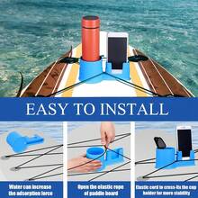 1pc Cup And Phone Holder, Suitable For Surfboard, SUP, Kayak, Inflatable Kayak - Non-Slip Beverage Holder, Stand Up Paddleboard Accessory - Multicolor - View 4