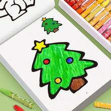 1pc Children's Coloring Book, Doodle Coloring Book, Painting Book With Colored Pens, Kindergarten Fun Educational Coloring Book, Preschool Writing Practice Workbook With Common Vocabulary, Suitable For Kindergarten And Children Aged 3 And Above - Multicolor - View 5