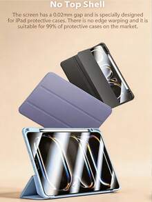 2片裝 HD 鋼化玻璃平板螢幕保護貼,相容 iPad Air Pro 11/10/9/8/7/6/5 代 9.7/10.2/12.9/13 吋,相容 Galaxy Tab S7/S8/S9fe/S9/S10/S11/S10FE/FE+ 12.4/11 吋,相容 MatePad/Honor,相容 ,防爆耐刮防指紋無氣泡自動吸附,相容電容筆 - 無色 - 查看 7
