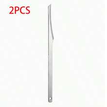 2pcs,Foot File With Protective Cover,Portable Foot Polishing And Buffing Set,Professional Foot Exfoliation Tool,Professional Foot Scraper,Dead Skin Removal Foot Care Tool,Stainless Steel Pedicure Tool,Mini Portable,Designed Specifically For Dead Skin Removal,Remove Dead Skin And Rough Calluses,Reusable Cracked Heel Care Tool - Multicolor - View 8