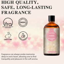 1 Botella 100ml/3.38 Fl Oz Aceite Esencial de Fragancia, Adecuado para Difusores Corporales y Humidificadores, Los Aromas Incluyen: Almizcle Blanco, Lino Fresco, Chicle, Osmanto de la Mañana, Rosa de Uva Champán, Té de Viaje, Amanecer de Rosa, Sueño de Orquídea, Santuario de Sándalo, Carnaval de Frutas - Múltiples aromas - Ver 49