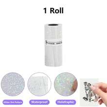Transparent Thermal Laser Dot Stickers Suitable For All Mini Sticker Printers, Self-Adhesive Glossy Thermal Paper Labels Compatible For Laser Dot Printer For, Office, Retail Receipts, Invoices - View 12
