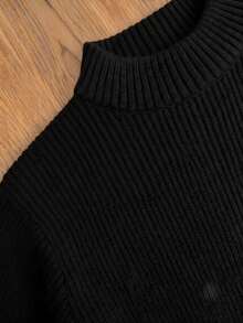 Women Sweaters - Black and White - View 6