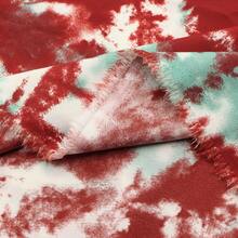 1Pc Tie Dye Fabric - 59x19.68inch(150x50cm) Pre-Cut Fabric,Perfect For DIY Sewing,Bags,Party Decor, Tablecloths, Gift Wrapping,Cushions & Furniture Covers - Default - View 5