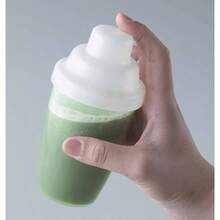 シェーカーボトル クリア 小さめ サイズ 200ml (50ml 100ml 150ml 目盛り付き) 日本製 - クリア - チェックする 4