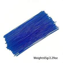 KLONKEE Blue Casting Wax Wire, 0.8-6mm Thickness, 6.2 Inches Length - Perfect For Jewelry Making And Modeling, Durable Wax Strips For DIY Craft Wax Modeling Material - Jewelry Waxed Thread - View 10