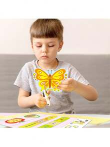 Scissor Skills Craft Kit For Kids Ages 3+ -, 25 Cut & Paste Activities 2 Scissors & Glue Stick Included | Fine Motor Preschool Toy, 3 Levels - Multicolor - View 11