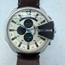 Diesel DZ4464 Large Mecha Style Wristwatch Bold Number Marker 100M Waterproof Men Daily Gift Watch - one-size - View 4