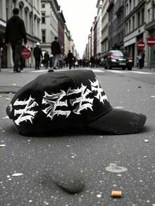 Baseball Caps - Black - View 3