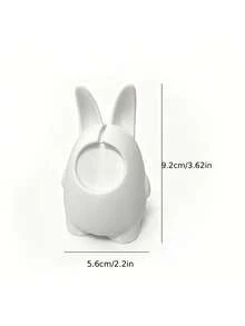 3D Rabbit Watch Stand - Wireless Charging Stand For Watch Series - Compatible With Apple Watch - [2.8cm/1.1in] - Multicolor - View 4