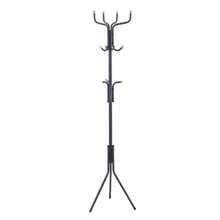 KIWI MOBLEKIT | Free-Standing And Expandable Clothes Racks In Metal And Wood, Clothing With Adjustable Options, With Wheels Or Shelves, Organizers For Bedroom, Entryway And Home - 黑色派 175x42 厘米 - 查看 5