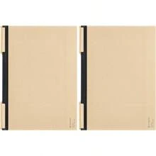 クリップノート BIZRACK A4 サンドベージュ ノ - BRCN202LS - 2個入り - チェックする 1