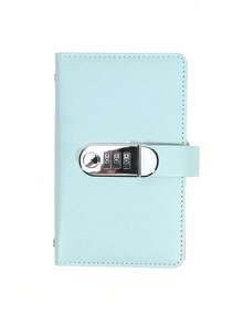 1pc A6 Password Lock Savings Book, Savings Challenge Notebook, Large Capacity Design Holds 100 Pages, Inner Pages Can Store Photo Album, Cash, Photos, Stamps, Savings Storage System, Large Capacity Cash Storage Notebook - Multicolor - View 15