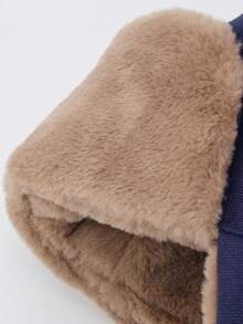 CAMEL CROWN Hu'wai Fleece-Lined Pullover Hat For Men And Women, Windproof And Cold-Proof Balaclava Hat - Navy Blue - View 5
