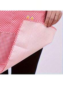 1pc Multifunctional Cute Cooking Apron With Pocket - Adjustable, Oil-Resistant And Stain-Resistant Polyester Material, Waterproof And Oil-Proof, Perfect For Cooking And Housework, Suitable For Chefs, Gardeners And Bakers - Multicolor - View 9