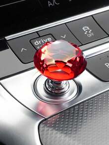 1 pieza Pegatina decorativa de cristal protector para botón de arranque de un toque del interior del coche - A - Ver 8