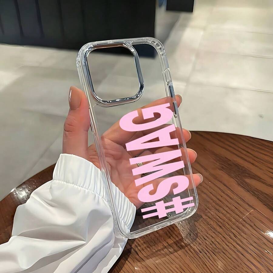 Polka Dot SWAG Phone Case Compatible With IPhone 17, 17 Pro, 17 Pro Max, 16 Pro, 16 Pro Max, 14, 15, 16, 13, 14, 15, 12, 11 Pro Max, Plus, Glossy, Durable, Scratch-Resistant, Stylish And Beautiful, Perfect Gift - Multicolor - View 1
