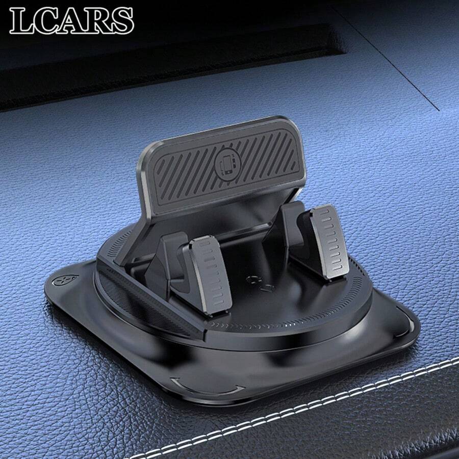 LCARS Car Phone Holder, One-Hand Operation, Anti-Slip & Shockproof, Dedicated For Navigation - Z01 [Carbon Fiber Version] - View 1